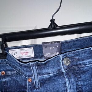 GAP Dark Blue Women's True Skinny Sky High Jeans 30